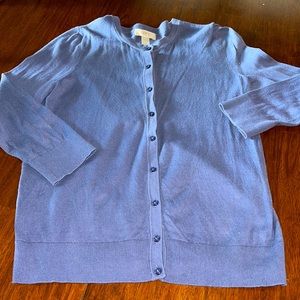 Loft button up sweater (quarter sleeve)